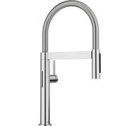 BLANCO CULINA-S II Mini sensor PVD steel | alta presión | con manguera extraíble | cambio de chorro claro en chorro de ducha | sin contacto | cartucho de cerámica | calidad del agua asegurada y ahorro