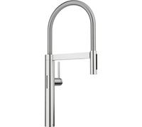 BLANCO CULINA-S II Sensor | Grifo de cocina | Con manguera extraíble | [10,5 x 26 x 56,8 cm] | sin contacto | cambio de chorro claro a chorro de ducha | ahorro de agua | alta presión