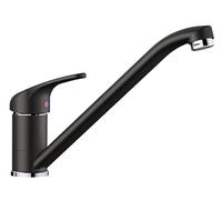 Blanco Daras grifo de cocina de pie cromo-negro 526152