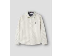 Blanco De Algodón Camisa