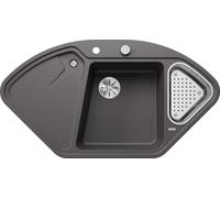 Blanco Delta II fregadero de granito 105.7x57.5 cm gris/grafito/ónix 523657