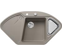 Blanco Delta II fregadero de granito 105.7x57.5 cm marrón 523666