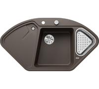 Blanco Delta II fregadero de granito 105.7x57.5 cm marrón 523669