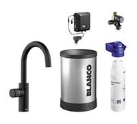 BLANCO drink.hot EVOL-S Pro 526637 Sistema de agua caliente, agua caliente hirviendo con sólo pulsar un botón, negro mate