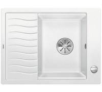 Blanco Elon 45 S fregadero de granito 65x50 cm blanco 524818