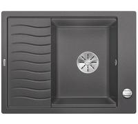 Blanco Elon 45 S fregadero de granito 65x50 cm gris/grafito/ónix 524815