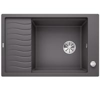 Blanco Elon XL 6 S fregadero de granito 78x50 cm gris/grafito/ónix 524835