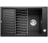 Blanco Elon XL 6 S fregadero de granito 78x50 cm negro 525882