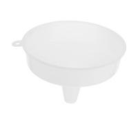 Blanco Embudo Ancha de Plástico para Vino de Boca y Llenado | Fácil de Limpiar, Vertido Cómodo, Portátil y Multiuso, para Elaboración de Vino y Cerveza