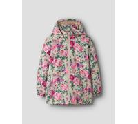 Blanco Estampado Chaqueta