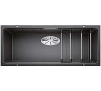 BLANCO ETAGON 500-U 522227 Fregadero para la cocina de granito SILGRANIT, para armarios bajos de 60 cm de ancho, montaje inferior, gris