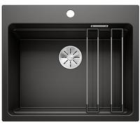 Blanco Etagon 6 fregadero de granito 60x51 cm negro 525890