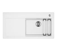 BLANCO ETAGON XL 6S Fregadero de granito de SILGRANIT, color blanco, tipo de montaje: instalación desde arriba, para armarios inferiores de 60 cm de ancho, concepto de sistema con rieles ETAGON