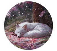 Blanco FBuey Under The Cherry Tree 1000pcs (67.5x67.5cm) Puzzle Adecuado para Adultos Y Multitud Mayores De 14 Años