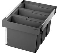 BLANCO 526642 Sistema de residuos, Negro, 56,3 x 41 x 39