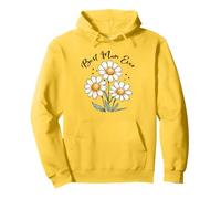 Blanco Floral Jardín Plantas Flores Best Mum Ever Margaritas Sudadera con Capucha