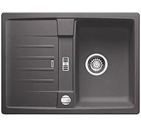 BLANCO Fregadero de cocina Lexa 40 S, Silgranit Puradur, color gris roca, reversible, 1 pieza, 518622