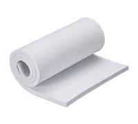 Blanco Goma EVA 15mm, MEARCOOH 35.5cm*99cm Cosplay Espuma EVA, 1PCS Goma Espuma Densidad 86kg/m3 para Cosplay Disfraces, Manualidades, Proyectos DIY (Blanco 15mm)