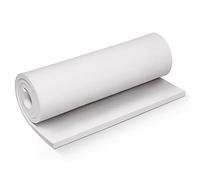 Blanco Goma EVA 8mm, MEARCOOH 35.5cm*99cm Cosplay Espuma EVA, 1PCS Goma Espuma Densidad 86kg/m3 para Cosplay Disfraces, Manualidades, Proyectos DIY (Blanco 8mm)