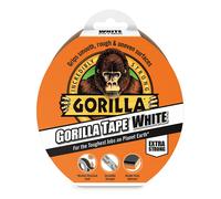 Blanco Gorilla Cinta 48mm X 27M Fuerte Ducto Iluminadora Liso Rugoso Agarre Celo