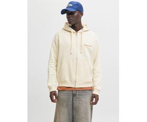 Blanco Hombres Cotton/In/Conversion/Cotton/Recycled/Polyester Sudadera Con Cremallera M EU