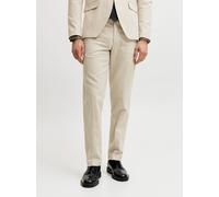 Blanco Hombres Cotton/Linen Jprmartin Pantalones De Vestir Corte Slim 56 EU