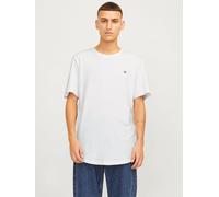 Blanco Hombres Cotton Paquete De 5 Camiseta Liso S EU