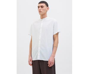 Blanco Hombres Cotton/Recycled/Cotton/Linen Camisa Informal Corte Comfort S EU