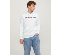 Blanco Hombres Cotton/Recycled/Polyester/Cotton Sudadera Con Capucha Logotipo M EU