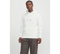 Blanco Hombres Cotton/Recycled/Polyester Sudadera Con Capucha Liso S EU