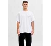 Blanco Hombres Organic/Cotton/Elastane Camiseta XL EU