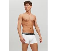 Blanco Hombres Organic/Cotton/Elastane Paquete De 3 Bóxers XL EU