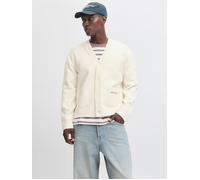 Blanco Hombres Organic/Cotton/Recycled/Polyester/Acrylic/Elastane Cárdigan De Punto M EU