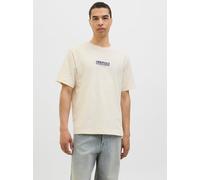 Blanco Hombres Organic/Cotton/Recycled/Polyester Camiseta Impresión Posterior XS EU