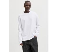 Blanco Hombres Organic/Cotton/Recycled/Polyester/Elastomultiester Camiseta De Manga Larga M EU