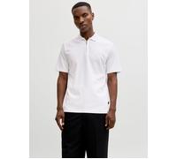 Blanco Hombres Organic/Cotton/Recycled/Polyester/Elastomultiester Polo XL EU