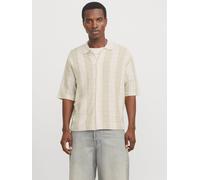 Blanco Hombres Recycled/Polyester/Cotton Camisa De Punto XL EU