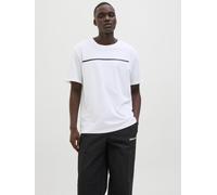 Blanco Hombres Recycled/Polyester/Cotton Camiseta Estampado XS EU