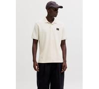 Blanco Hombres Recycled/Polyester/Organic/Cotton/Elastane Polo S EU