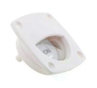 (BLANCO) Lámpara LED de cortesía para techo, interior, para caravanas, barcos y embarcaciones, 12 V
