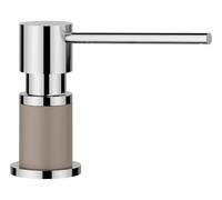 BLANCO Lato Dispensador De Jabón | Agujero de 35 mm | Ø 4,5 cm | botella de contenido de 300 ml | cómodo de llenar desde arriba | fregadero | dispensador de