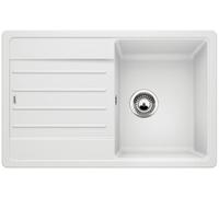 Blanco Legra 45 S fregadero de granito 78x50 cm blanco 522203