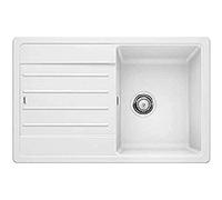 BLANCO LEGRA 45 S - Fregadero Rectangular de Granito para Armarios Bajos de 45 cm de Ancho - De SILGRANIT - Blanco - 522203