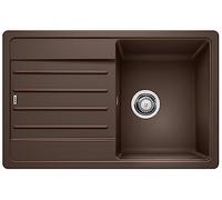 BLANCO LEGRA 45 S - Fregadero Rectangular de Granito para Armarios Bajos de 45 cm de Ancho - De SILGRANIT - Marrón - 522206