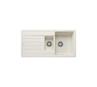 BLANCO LEGRA 6 S 527088 Silgranit Softweiß - Reversible, sin mando a distancia de desagüe
