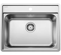 Blanco Lemis 6-IF fregadero de acero 61.5x50 cm acero 525108