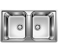 Blanco Lemis 8-IF fregadero de acero 86x50 cm acero 523039