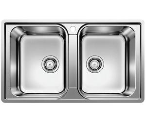 Blanco Lemis 8-IF fregadero de acero 86x50 cm acero 523039