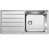 BLANCO LEMIS XL 6 S-IF 523035 Fregadero de acero inoxidable para armarios bajos de 60 cm de ancho, con borde plano IF y seno extragrande