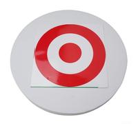 Blanco ligero de espuma EVA flecha objetivo para la práctica del arco adecuado para principiantes y experimentados arqueros entrenando en varios lugares (blanco)